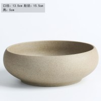 铜钱花盆水仙花睡莲碗莲无孔陶瓷特价清仓水养水培多肉大号茶洗