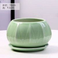 花盆陶瓷特价家用大号特大清仓大托盘绿萝肉肉吊兰多肉小花盆