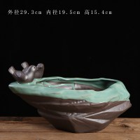 绿植花盆陶瓷创意室内多肉绿萝盆栽大号小动物盆景肉肉植物盆