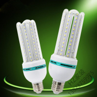 工厂直供 螺旋玉米灯e27高亮led玉米灯20w 3W5W7W30W大螺口led节能灯2U3U家用照明U型灯泡唐晶