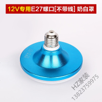 苏宁优选 2VLED灯泡高亮节能灯夜市摆地摊电瓶灯直流48V伏60V外接灯N 2VE27螺口[不带线] 三防灯 防尘唐晶