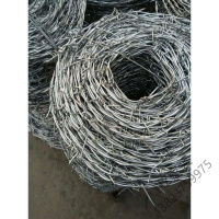 苏宁严选 防盗防爬带刺铁丝网围栏围墙镀锌防锈铁蒺藜刺绳刺丝护栏网防护网欧因