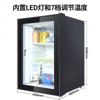 苏宁严选 学校幼儿园食品留样柜 小型迷你冰箱家用小冷柜商用饮料冷藏保鲜展示柜欧因