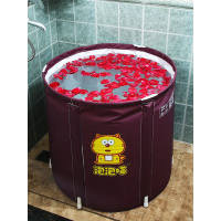 苏宁严选 家用全身泡澡桶大人可折叠浴桶成人加厚沐浴桶浴缸儿童洗澡盆浴盆欧因