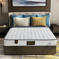 苏宁严选 席梦思床垫一面软一面硬弹簧床垫 1.5米1.8m双人床椰棕乳胶软硬两用可定制T欧因