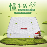 苏宁严选 席梦思床垫一面软一面弹簧床垫 软硬两用1.8m1.5米租房双人椰棕弹簧床垫经济型20cm厚T欧因