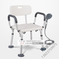 苏宁严选 老人洗澡椅浴室凳子沐浴椅防滑洗澡凳孕妇少儿家用卫生间冲凉座椅新款简约欧因