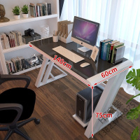 苏宁严选 哈骆顿 电脑桌 台式家用书桌电竞桌简约现代学习桌欧因