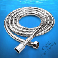 苏宁严选 花洒软管1.5米防爆不锈钢伸缩淋浴花洒管喷头热水器浴室洗澡管子乳白色防爆管1.5米欧因