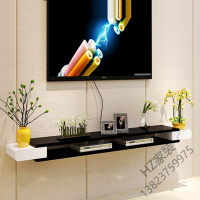 苏宁严选 墙上壁挂电视柜客厅电视墙背景墙柜卧室装饰架影视墙机顶盒置物架欧因