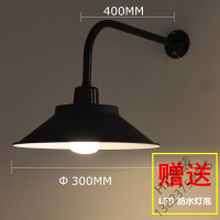 苏宁严选 户外路灯工矿灯防马路灯罩LED弯杆灯过道灯口壁灯室外照明灯欧因