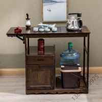 苏宁严选 茶台可移动茶几家用小茶桌茶水架茶车客厅阳台泡茶架茶具置物架欧因