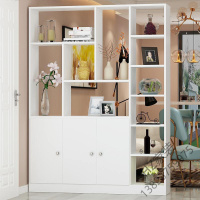 苏宁严选 简约屏风隔断柜客厅进入户间厅双面储物鞋柜子现代厅玄关酒柜欧因