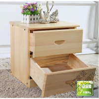 苏宁严选 欧式床头柜简约家具床头柜家居床头柜实木现代储物柜简约特价欧因