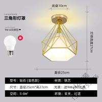 2020新款北欧阳台灯吸顶灯走廊灯过道灯现代简约衣帽间厅入户进唐晶