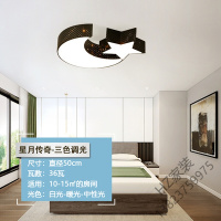 2020新款卧室灯北欧温馨浪漫创意灯饰LED客厅吸顶灯简约现代家用房间灯具唐晶