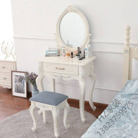 2020新款梳妆台卧室现代简约迷你小户型欧式多功能收纳柜经济型简欧化妆桌欧因