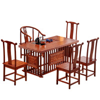 2020新款 新中式茶桌椅组合实木功夫泡茶桌休闲喝茶艺桌办公室茶几实木茶台欧因