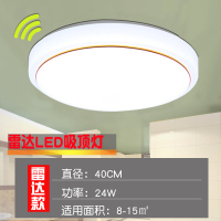 2021新款 金线吸顶灯led感应楼道家用声光控过道楼梯灯智能雷达人体唐晶