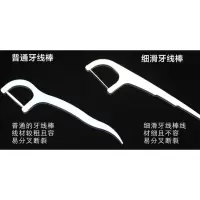 台湾3M安全超细滑牙线棒家庭装弓形剔牙线3盒450只装赠随身盒