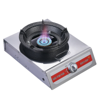 猛火灶家用单灶液化气灶台式中压双灶不锈钢节能燃气灶商用猛火灶 单灶集火液化气