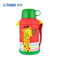 Tiger虎牌儿童保温杯 不锈钢真空水杯 多功能保冷杯 儿童杯子 MBJ-C06C 长颈鹿CG