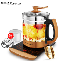 荣事达(Royalstar)养生壶1.8L YSH1893触控式304不锈钢1.8L容量全自动加厚高硼硅玻璃