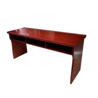 丰甲1.8米办公桌会议条桌培训桌木皮油漆FJ057