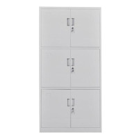 环杰钢制铁皮柜资料档案柜通体三节文件柜85*39*180cm