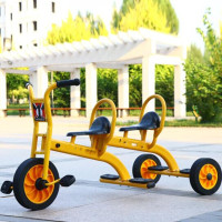 丰甲儿童三轮车自行车骑乘玩具双人脚踏车FJ-414
