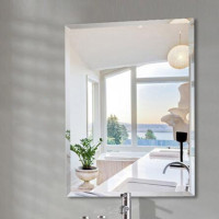 丰甲浴室镜卫生间镜子30*40cm壁挂玻璃镜子
