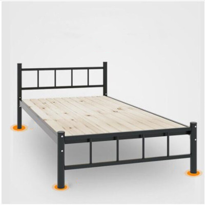 环杰单层铁床200*150cm员工宿舍床铁艺木板床