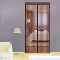 丰甲门帘防蚊门帘90*200cm磁性软纱门帘
