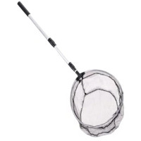 丰甲铝合金抄网河流垃圾处理捕捞网1.5M带铝合金网头