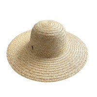 环杰麦秆草帽HJ-912大檐户外农用草编遮阳防晒帽