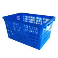 环杰加厚塑料周转筐585×400×305mm周转箩蔬菜水果箱收纳筐分类框
