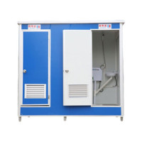 环杰双连体多位移动厕所卫生间旱厕2.2*1.1*2.3双位移动厕所