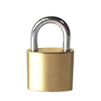 环杰黄铜挂锁实心铜抽屉锁储柜锁门锁20mm