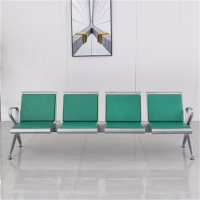 环杰连排椅机场椅PUHJ-1020公共座椅长椅四人位