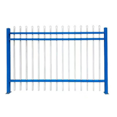 丰甲锌钢围栏小区围墙护栏FJ-1090铁护栏栅普通款1.5米高二横梁*3米长/套