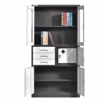 丰甲文件柜办公柜钢制FJ-1142偏三内保文件柜