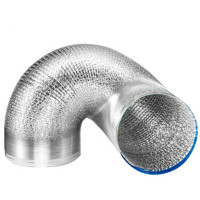 环杰卫生间换气通风管HJ-1212铝箔连接管四层直径200mmx1米