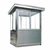 环杰不锈钢岗亭HJ-1164保安亭1.5*1.8*2.3