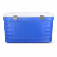 环杰85L大容量食品保温箱HJ-1180保热保鲜箱(蓝色)