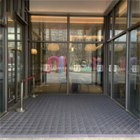 环杰地垫入户进门拼接脚垫HJ-1188塑料三合一防滑防尘90*150cm