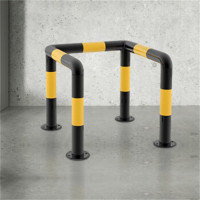 环杰防撞护栏HJ-1242 C型单层消防栓保护架