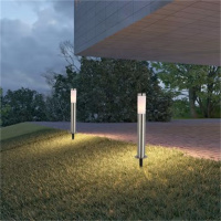 环杰LED草坪灯HJ-1256户外防水草地灯黑色60CM-座/插地两用