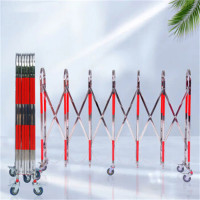 环杰不锈钢拱形伸缩围栏HJ-1333可移动折叠安全护栏1.5米高5米