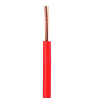 丰甲电线电缆BV6平方红色单股火线国标家装铜芯硬线