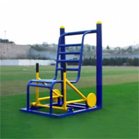 环杰户外公园广场体育运动健身器材HJ-1506提拉训练器